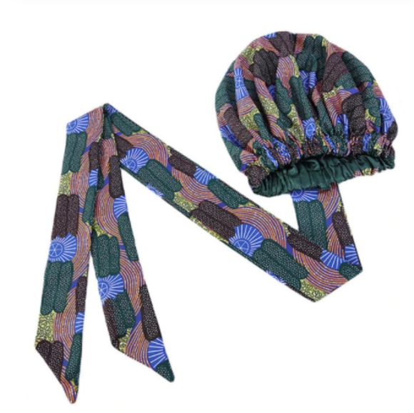 Satin-lined Wrap bonnets - Picture 11 of 16